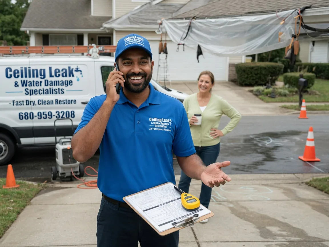 Ceiling Leak Cleanup Nanty Glo, PA FAQs